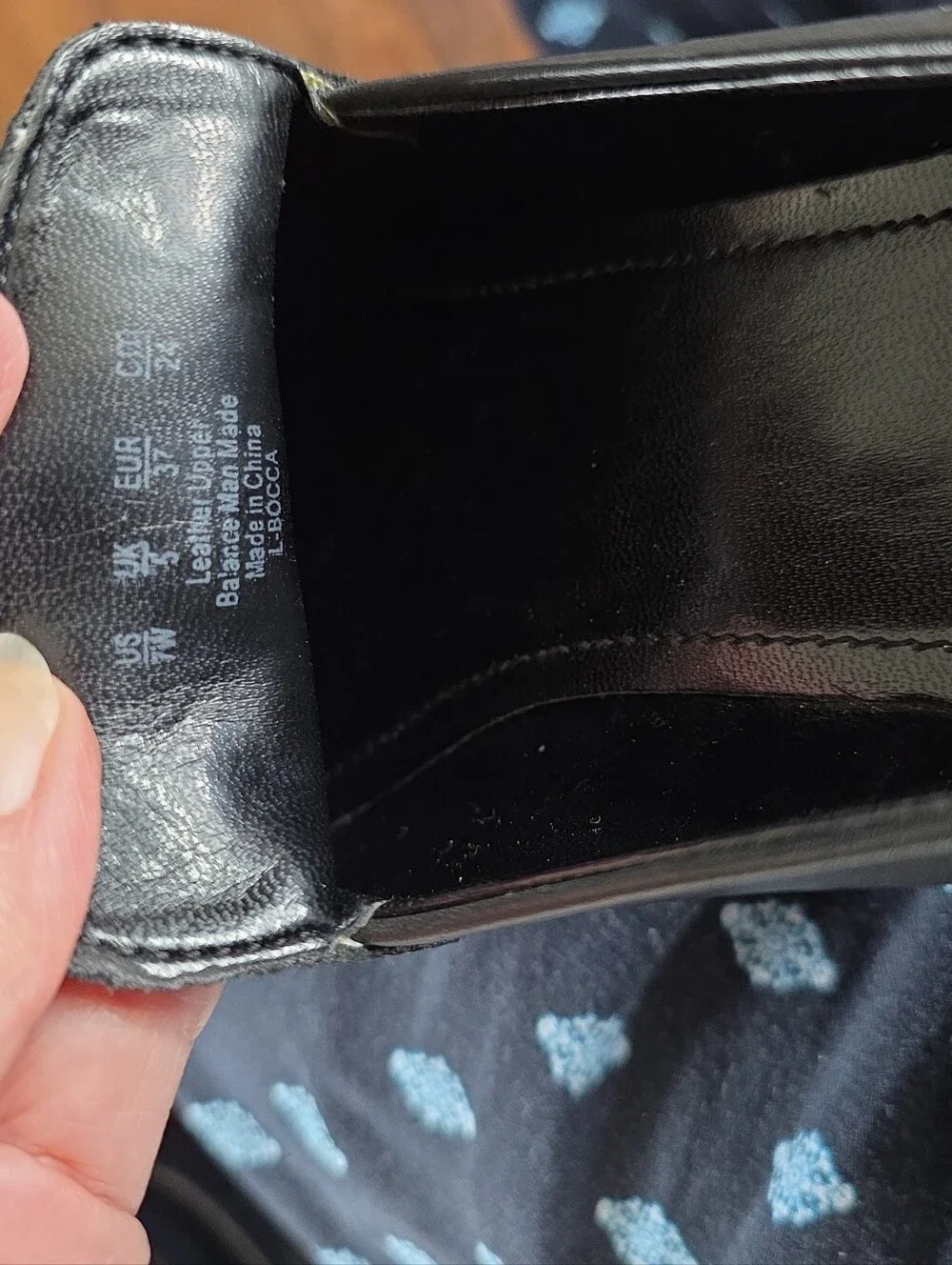 Franco Sarto Black Leather Loafers Slip On Comfort Flats Wide Size 7W